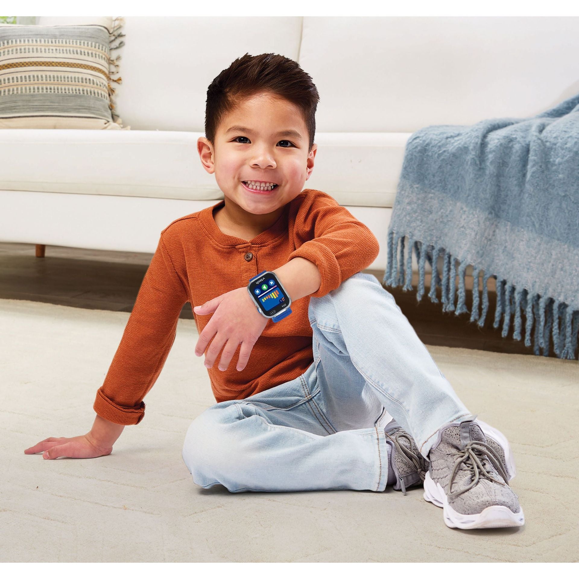 VTech Kidizoom Smart Watch DX4 - Blue - Toyworld NZ