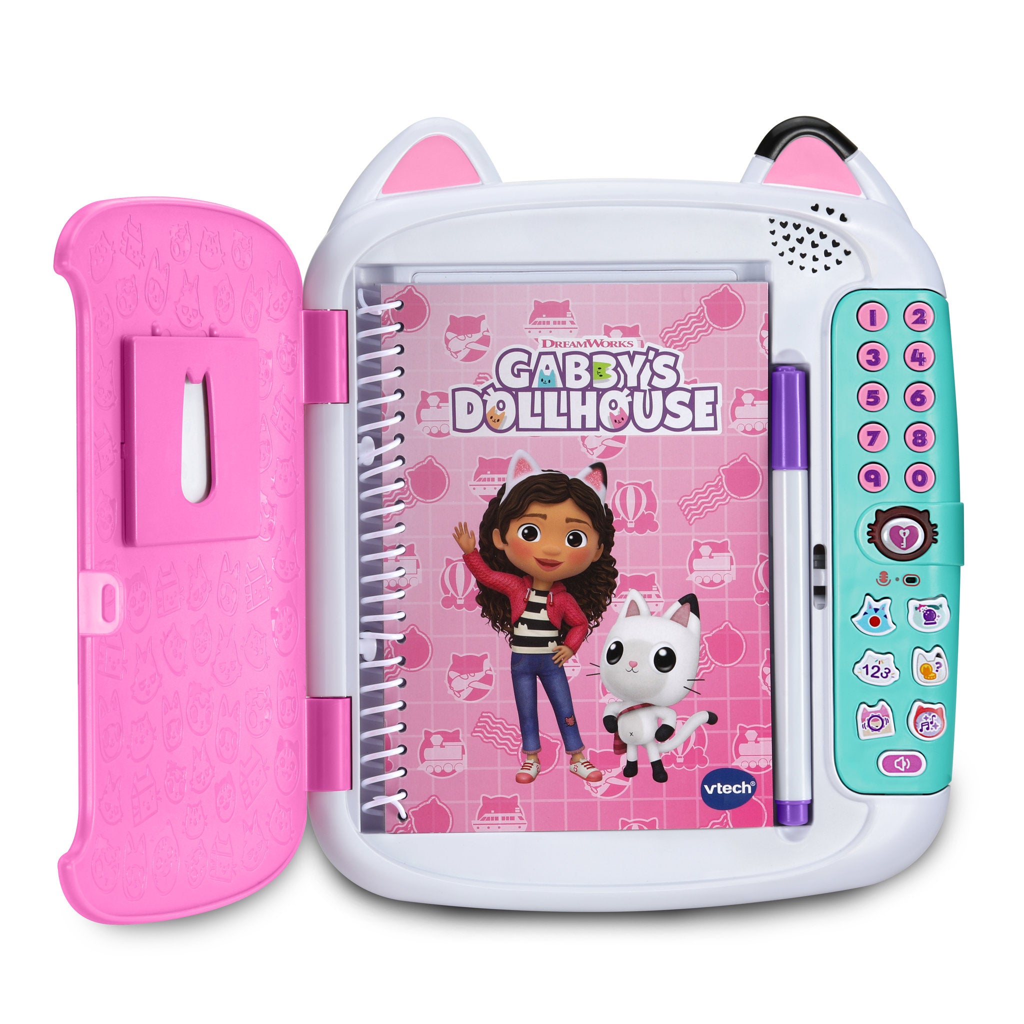 VTech Gabby's Dollhouse Secret Safe My Cat-tastic Diary