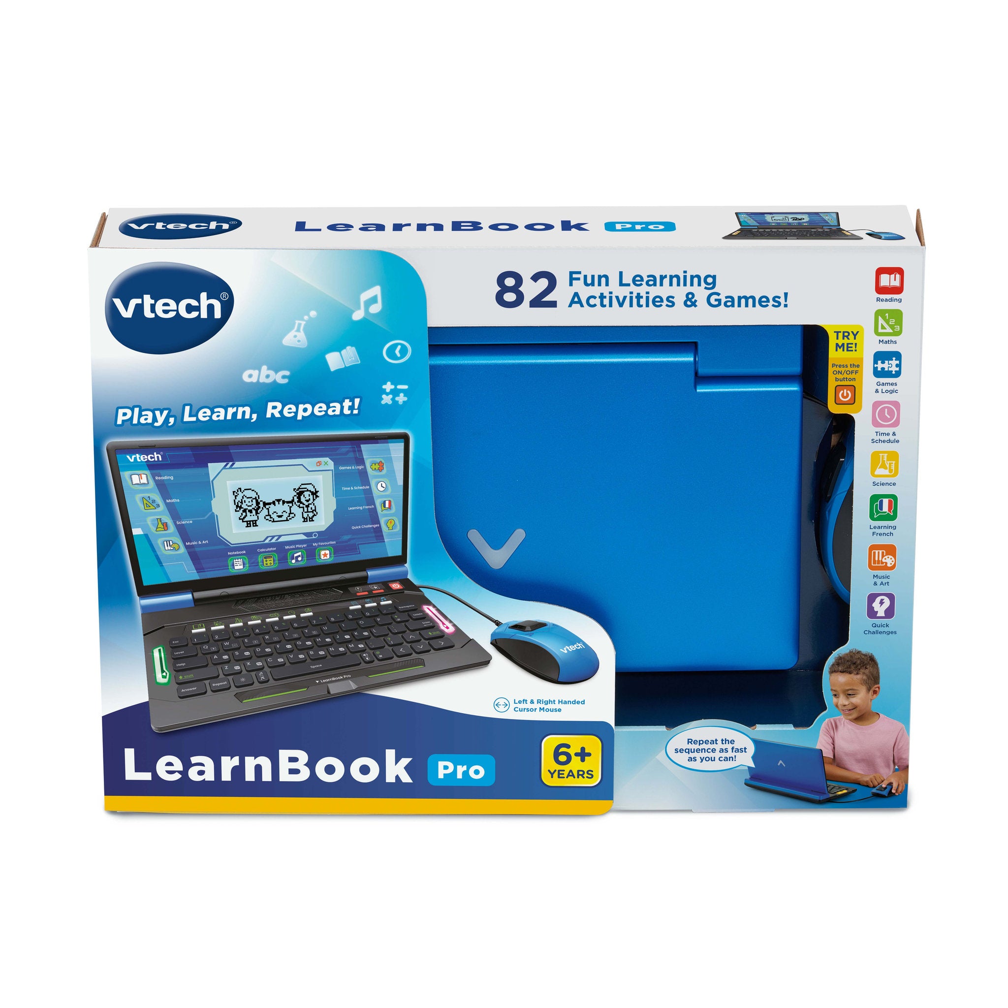 VTech Learnbook Pro Laptop - Blue – Toyworld NZ