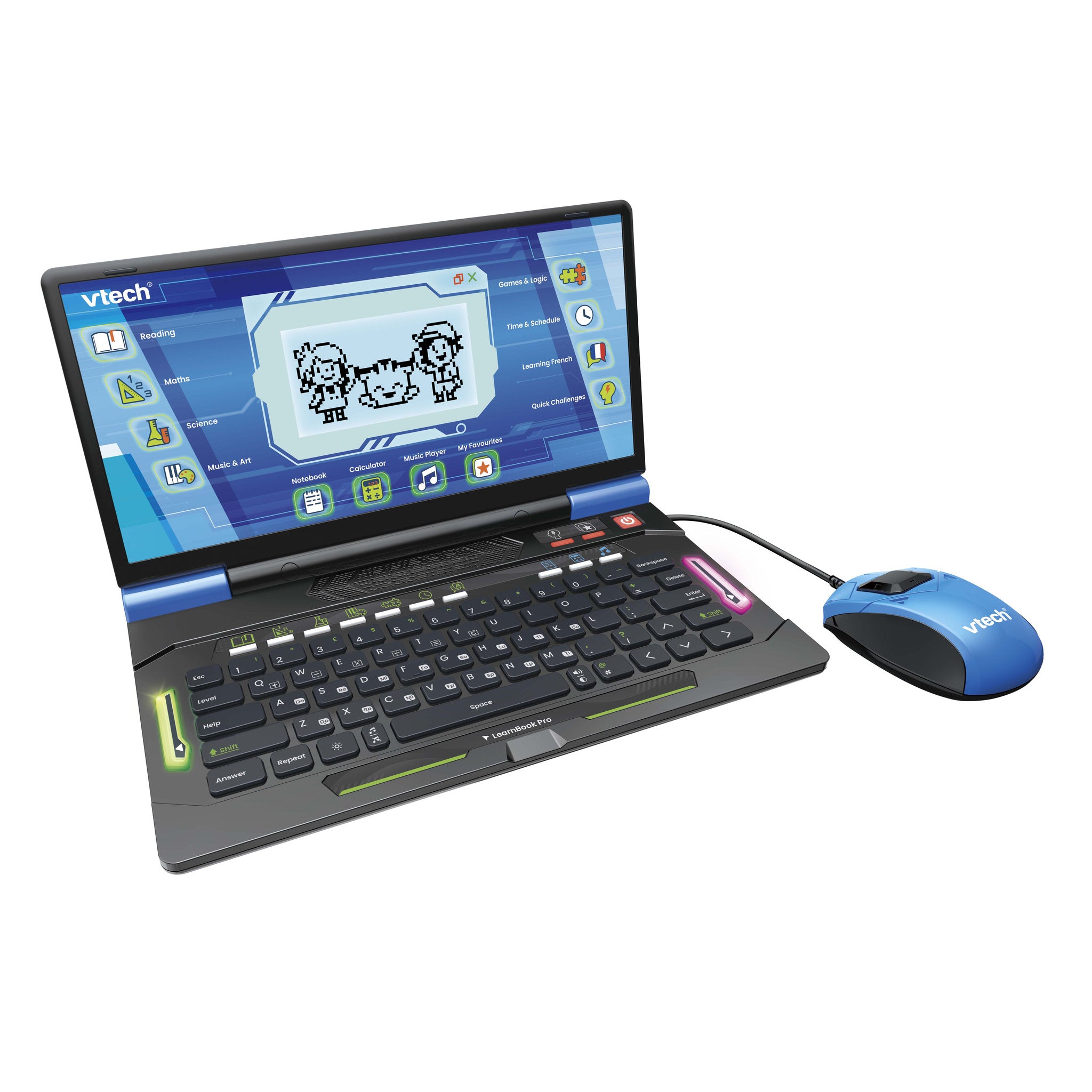 VTech Learnbook Pro Laptop - Blue – Toyworld NZ