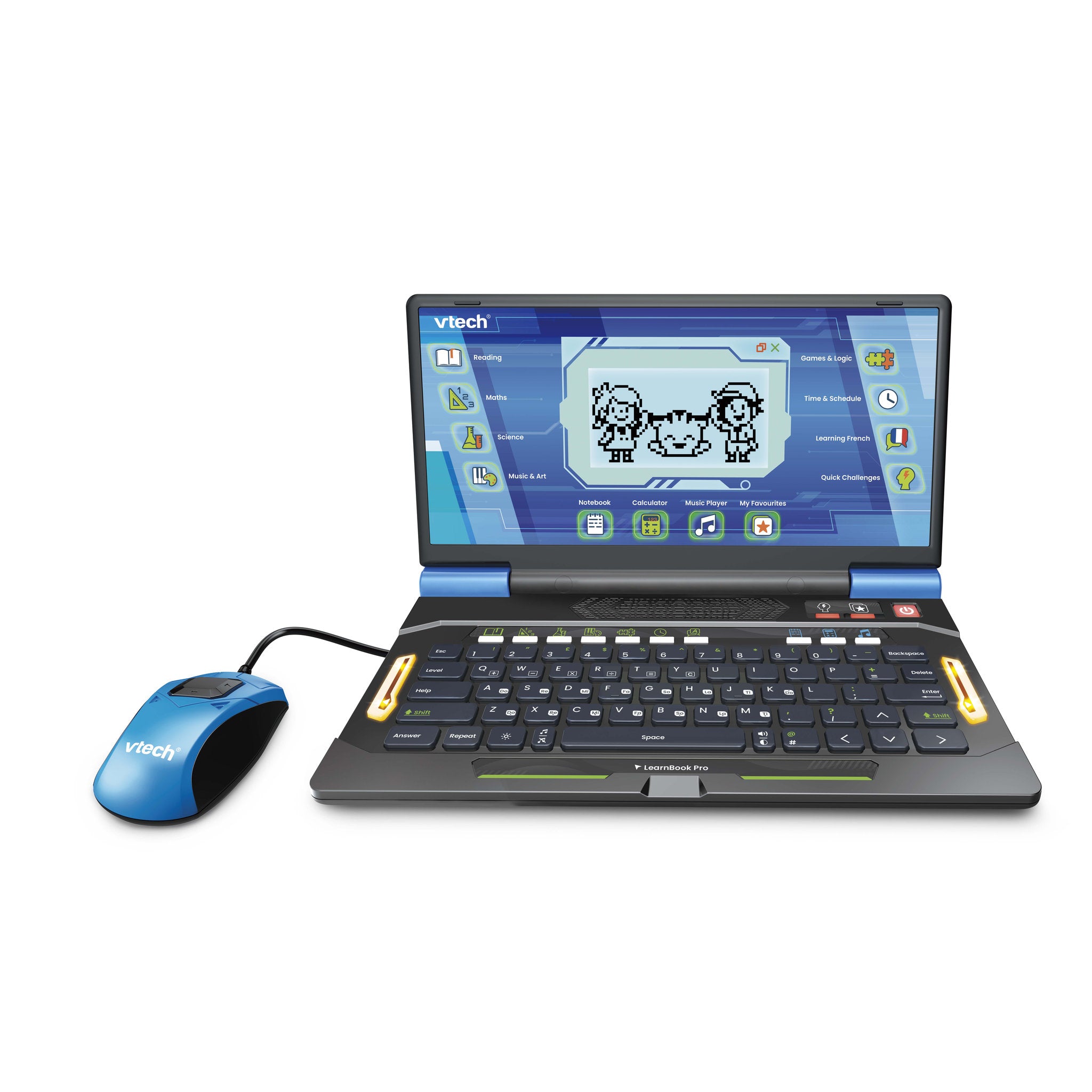 VTech Learnbook Pro Laptop - Blue – Toyworld NZ
