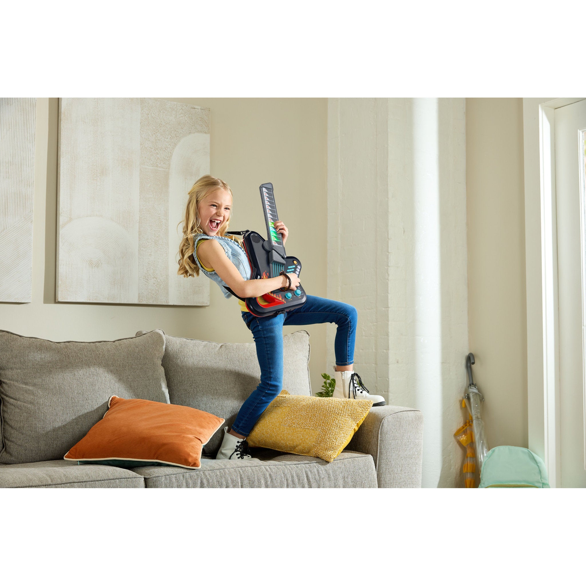 VTech Kidi Guitar Superstar - Black - Toyworld NZ