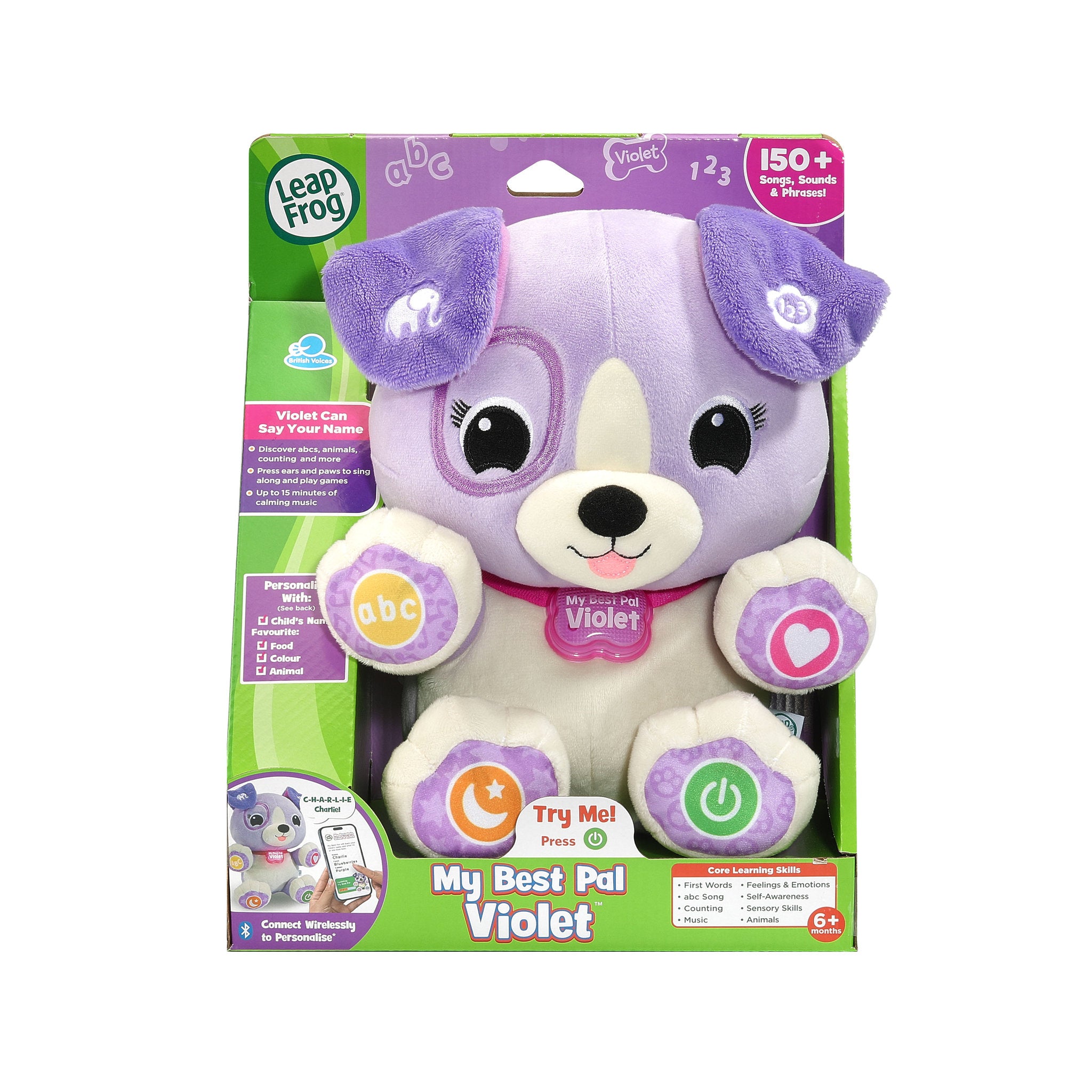 LeapFrog My Best Pal - Violet - Toyworld NZ