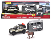 Majorette Grand Series 1:38 Land Rover Defender 110 With Horse Trailer