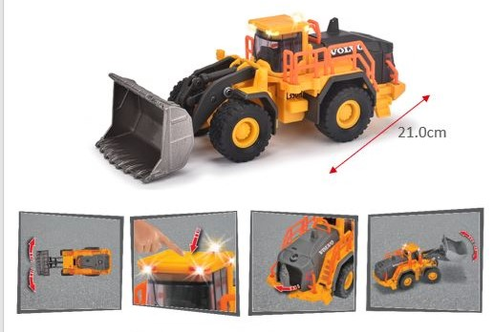 Majorette Grand Series 1:45 Volvo L350 H Wheel Loader