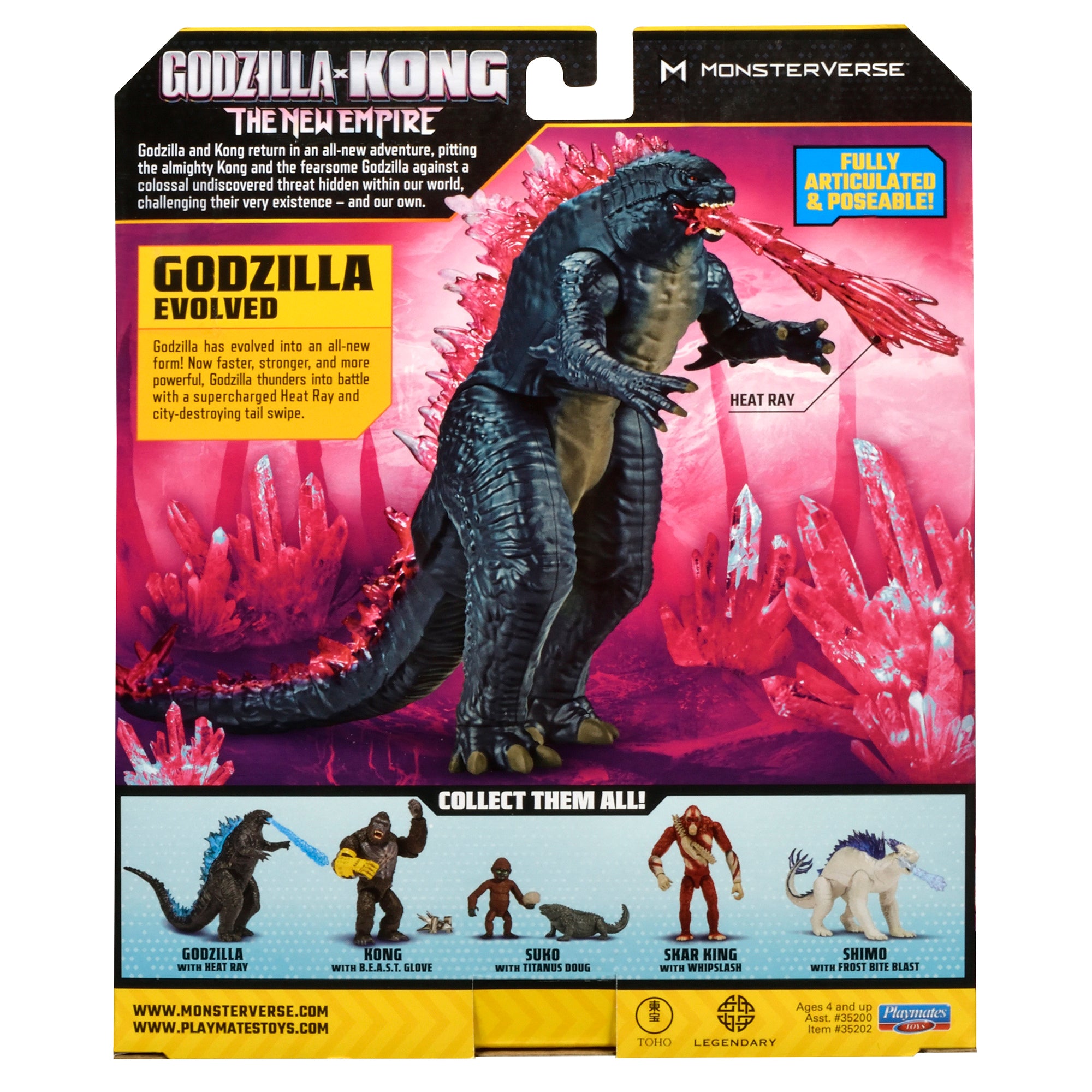 Godzilla x Kong The New Empire 6 Inch Figure - Godzilla Evolves