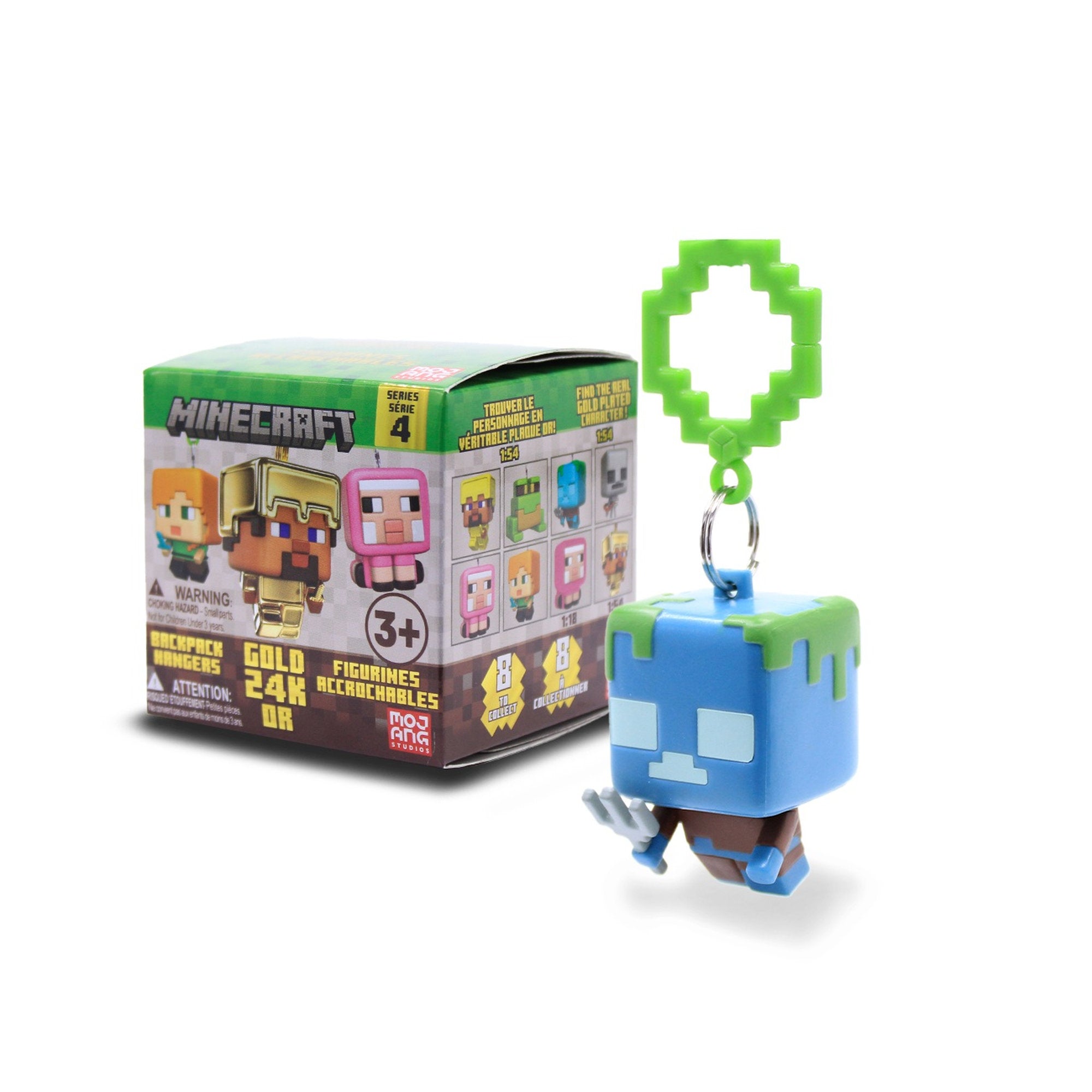 Minecraft Backpack Hangers Blind Box Series 4