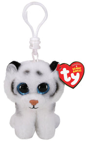 Ty Beanie Babies Floppy Clip - Tundra White Tiger - Toyworld NZ