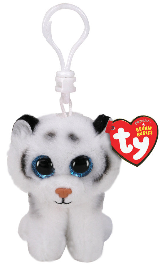 Ty Beanie Babies Floppy Clip - Tundra White Tiger - Toyworld NZ