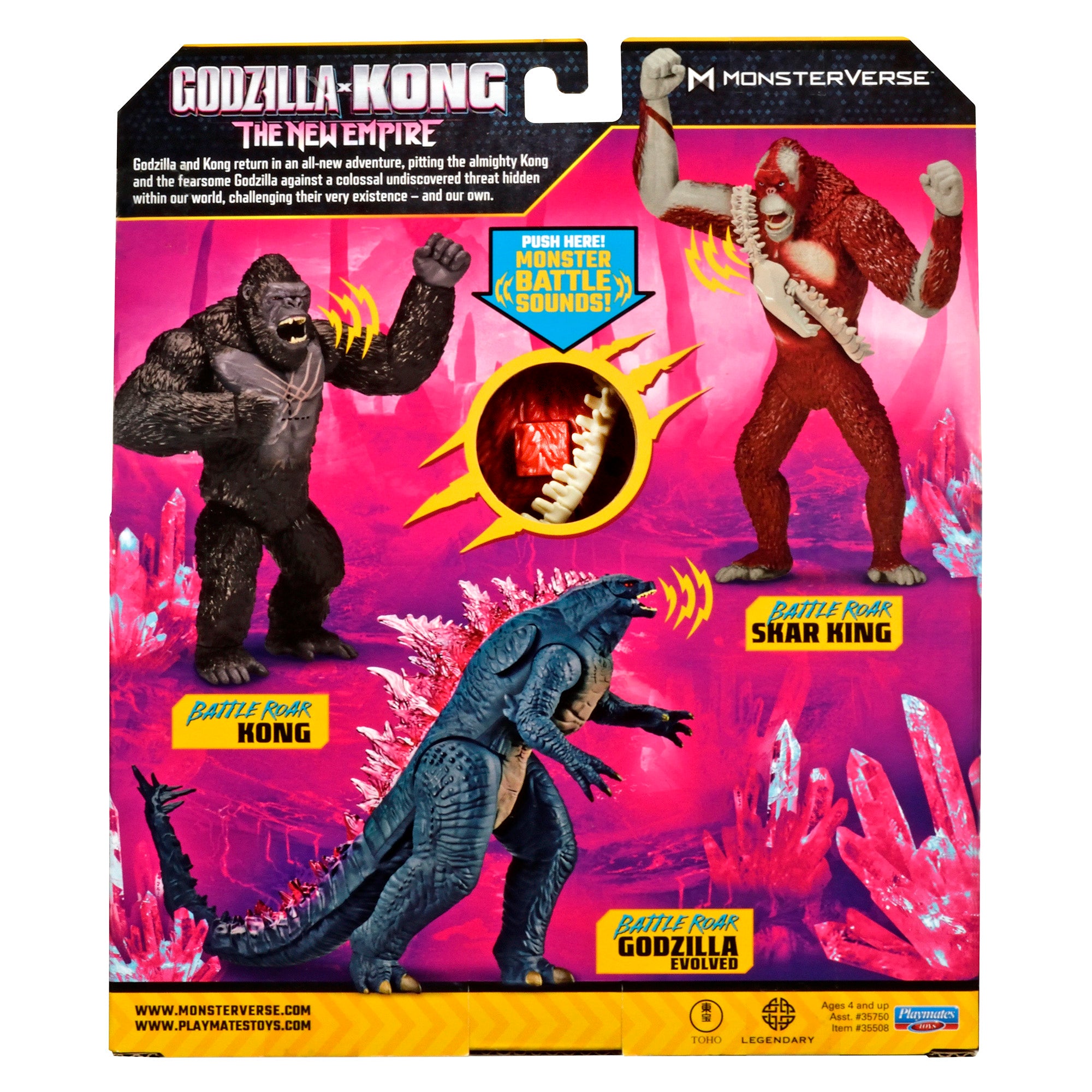 Godzilla X Kong The New Empire 18cm Deluxe Titan Figure Skar King