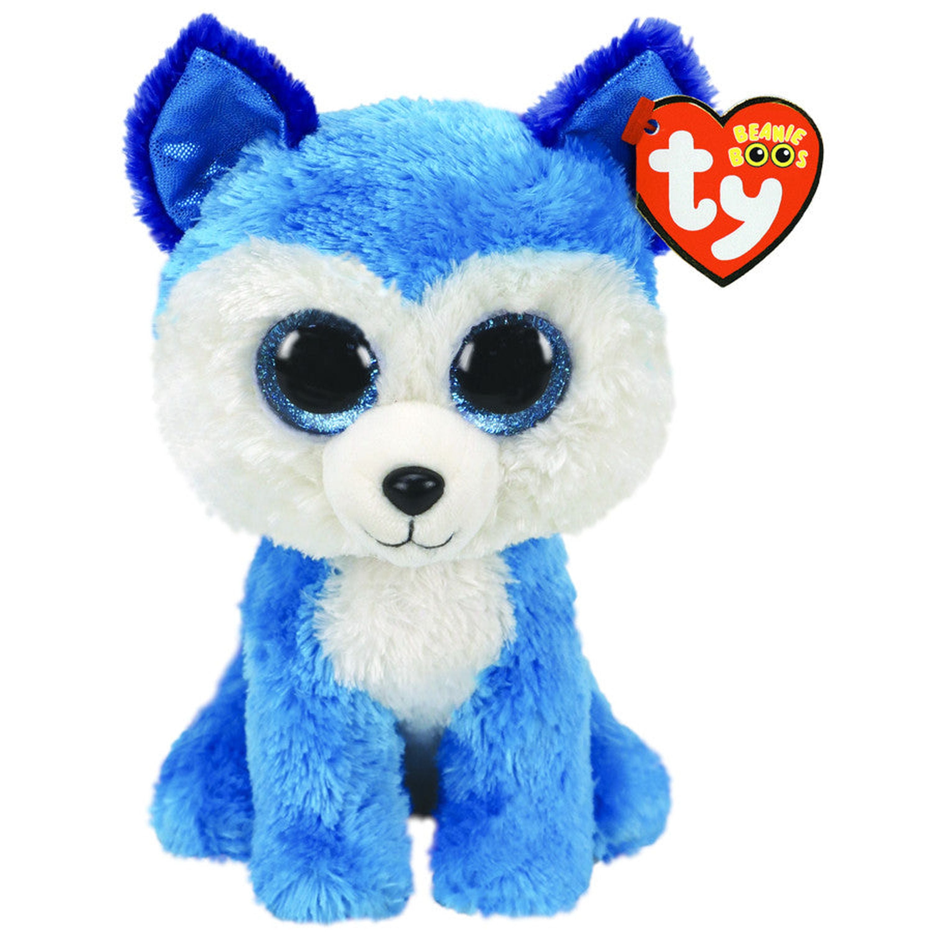 Ty Beanie Boo Medium - Prince Husky Blue