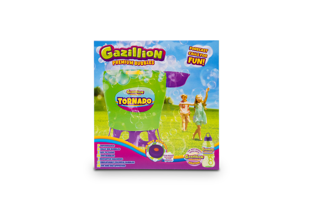Gazillion Premium Bubbles Tornado Bubble Machine