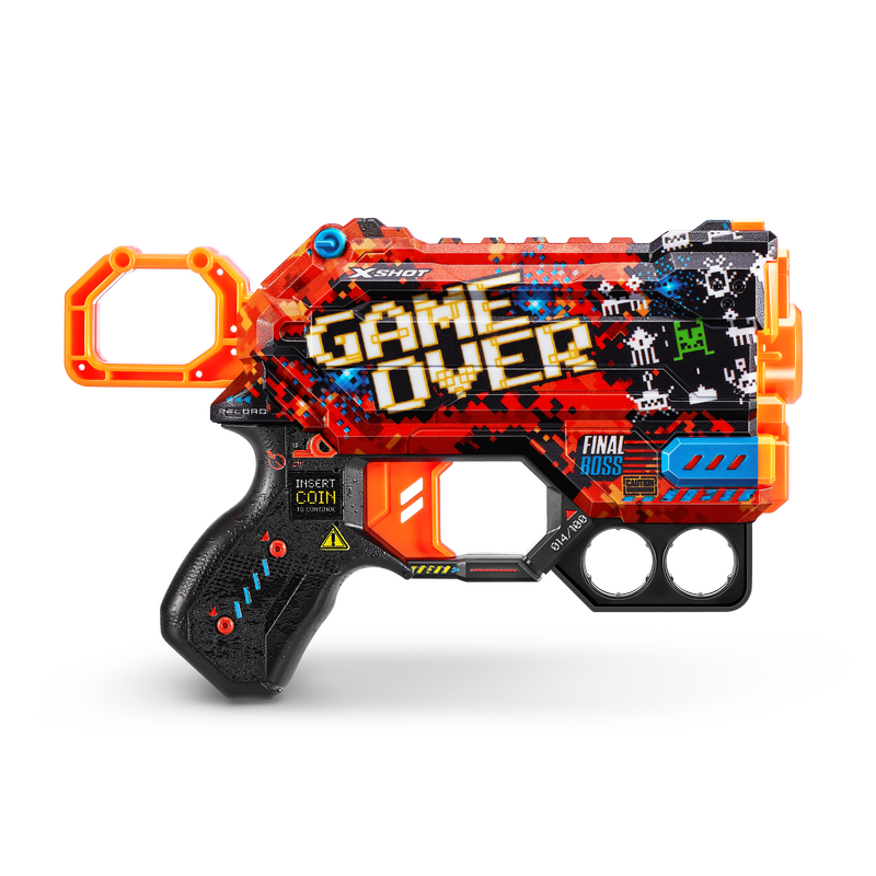 ZURU X Shot Skins Menace Dart Blaster Game Over