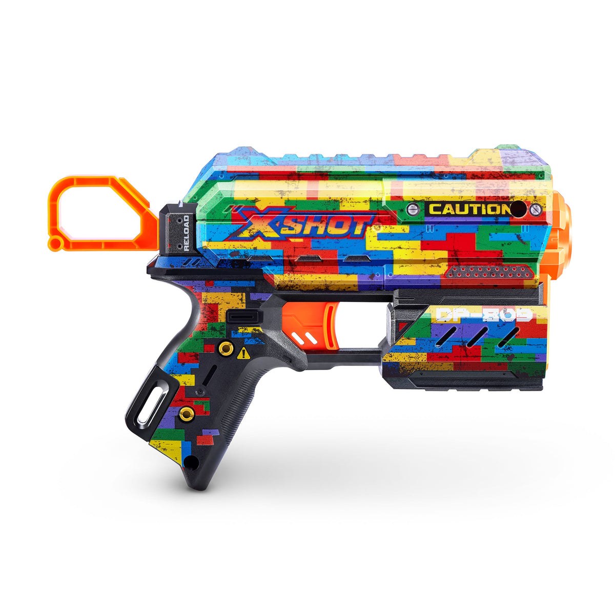 ZURU XSHOT Skins Menace Dart Blaster Striper - Toyworld NZ