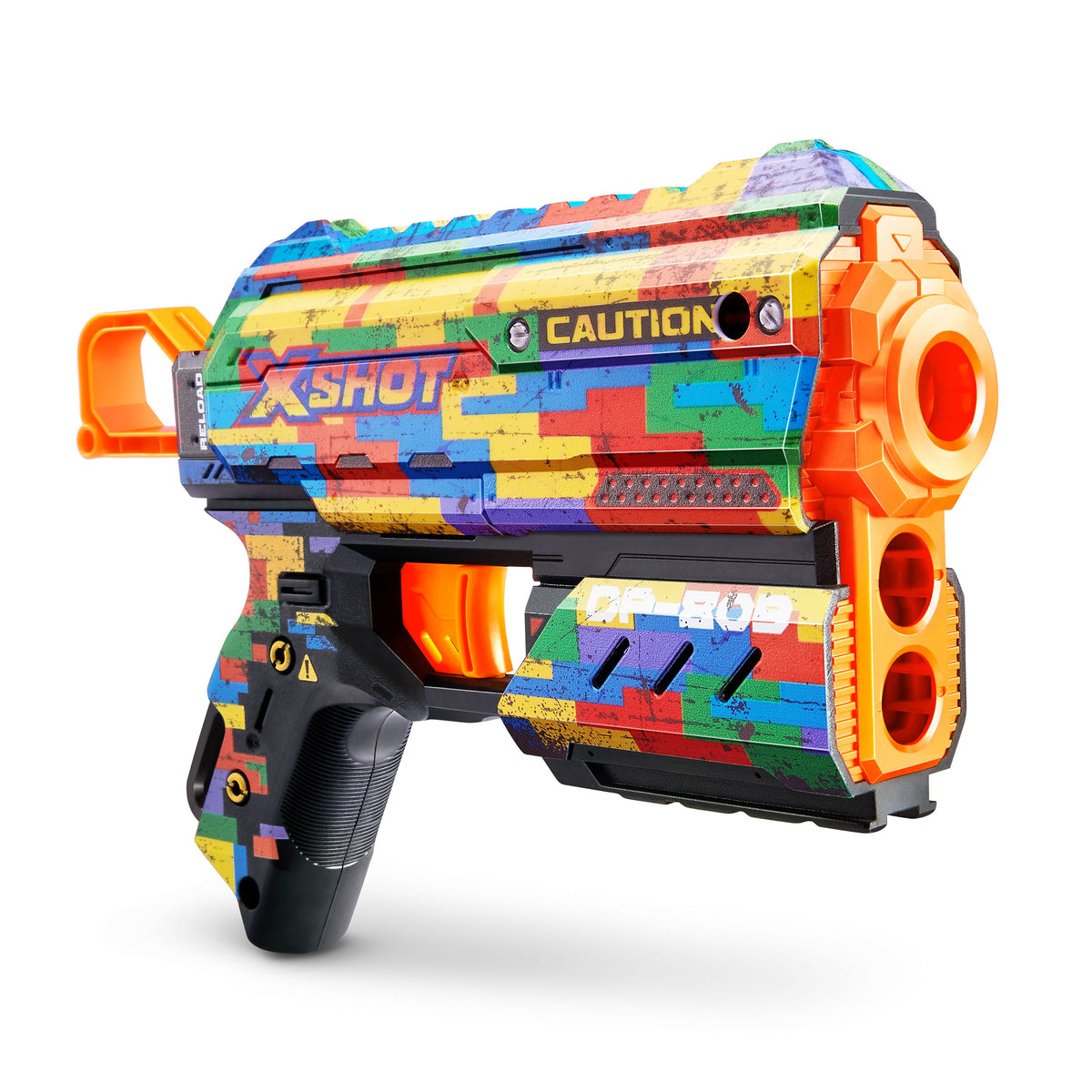 ZURU XSHOT Skins Menace Dart Blaster Striper - Toyworld NZ
