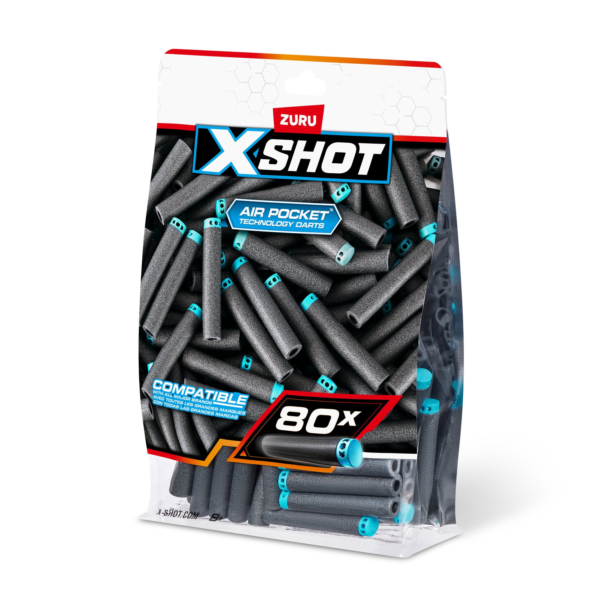XSHOT Excel Darts Refill Pack (80 Darts) by ZURU