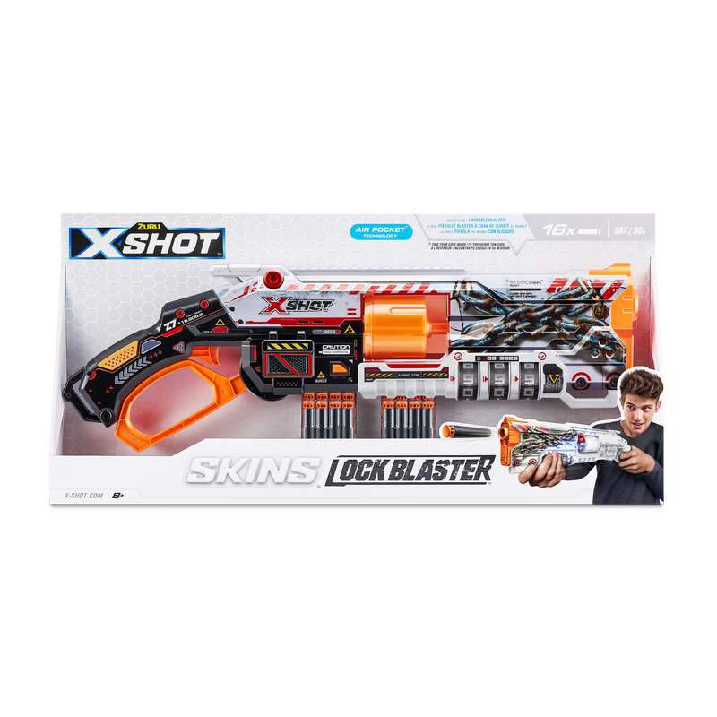 ZURU X Shot Skins Lock Blaster