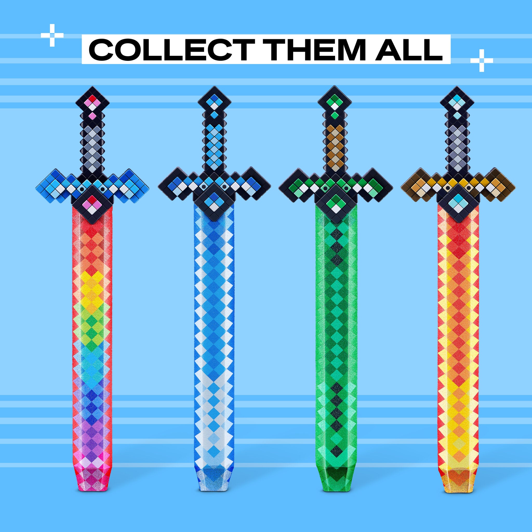 XSHOT Role Play Pixel Sword - Prism – Toyworld NZ