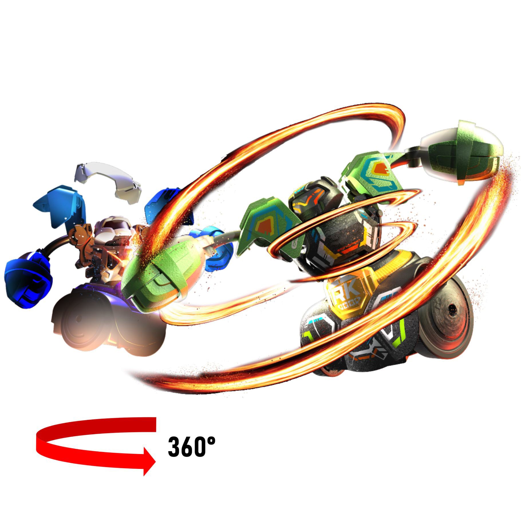 Silverlit Robo Kombat Tornado (Pack A) Remote Control Robot