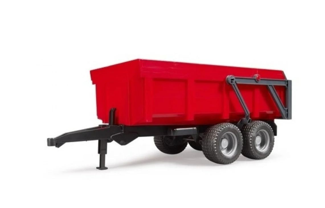 Bruder Tipping Trailer Red