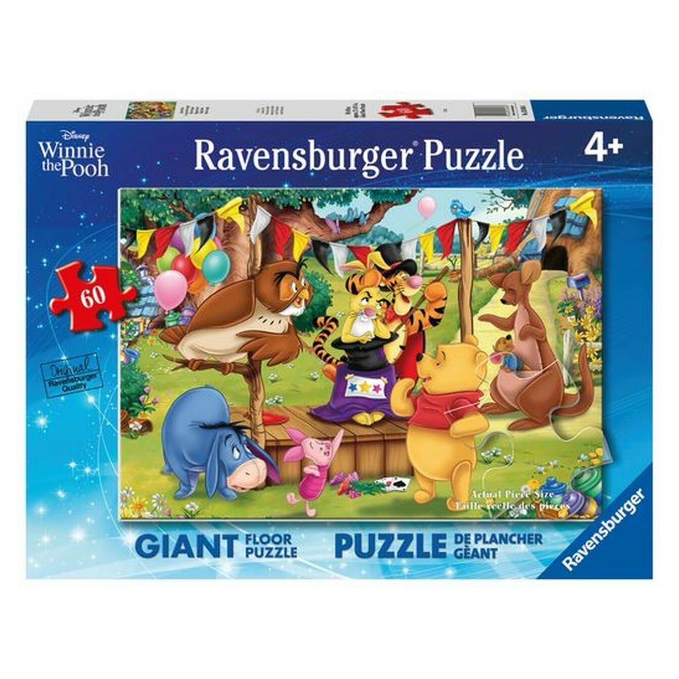 Ravensburger Disney Winnie The Pooh Magic Show 60 Piece Giant Floor