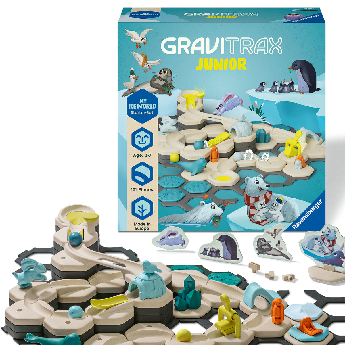 GraviTrax Junior - Large Starter Set Ice