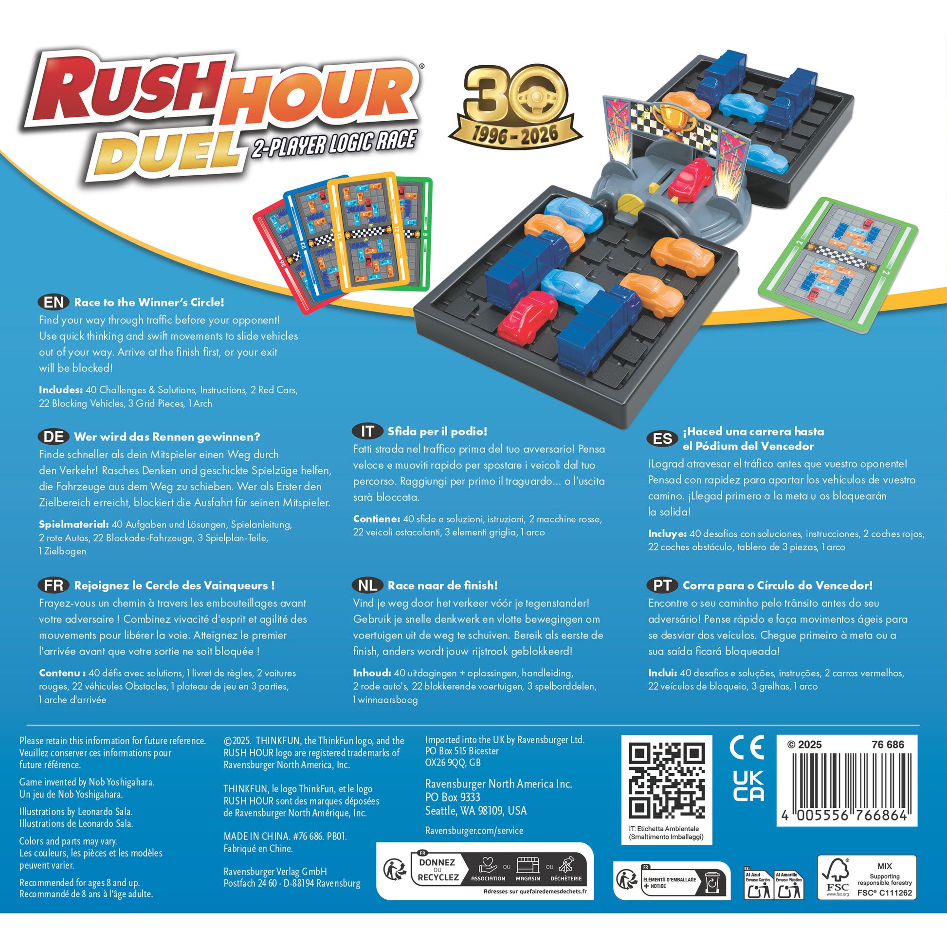 ThinkFun - Rush Hour Duel - Toyworld NZ