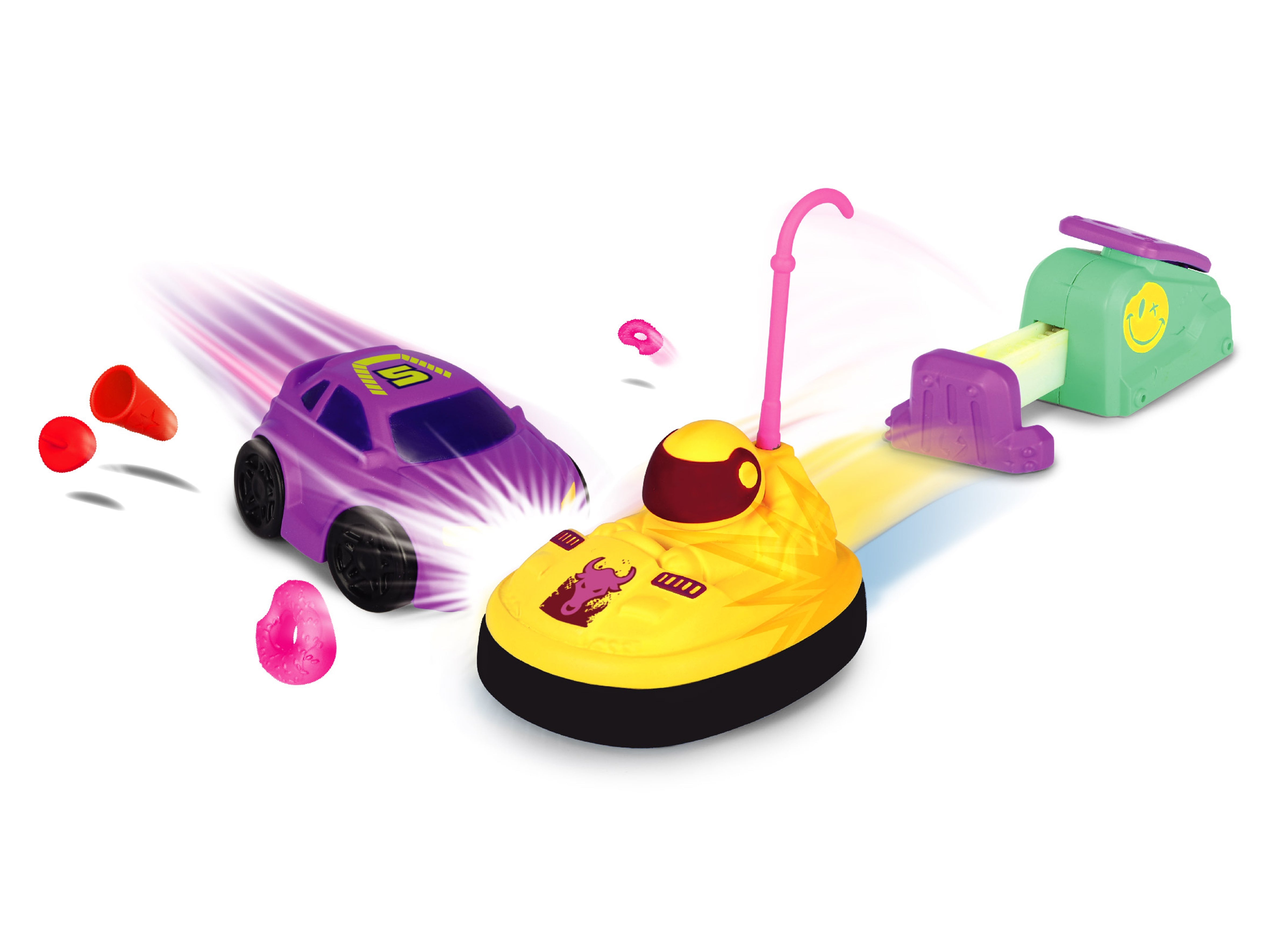 Dickie Toys Bumper Booster Car & Launcher Assorted Styles