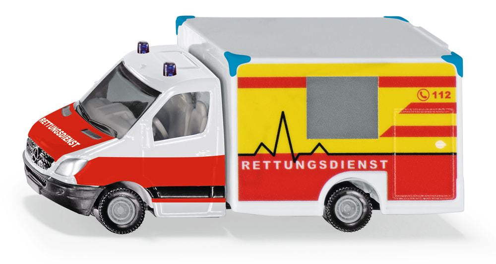 Siku 1536 Mercedes Sprinter Ambulance 'Rettungsdienst'