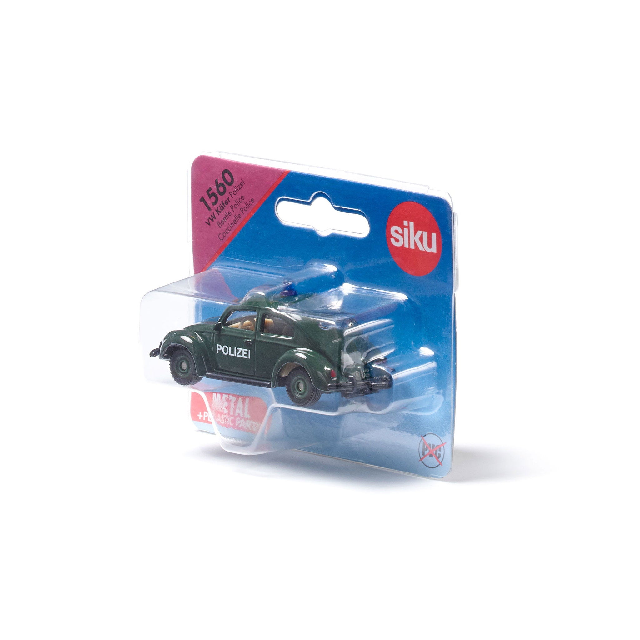 SIKU 1560 VW Beetle Police