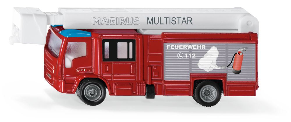Siku 1749 1:87 Magrius Multistar Fire Truck With Telescopic Mast ...