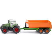Siku 1989 1:50 Fendt 938 Tractor With Hooklift Trailer