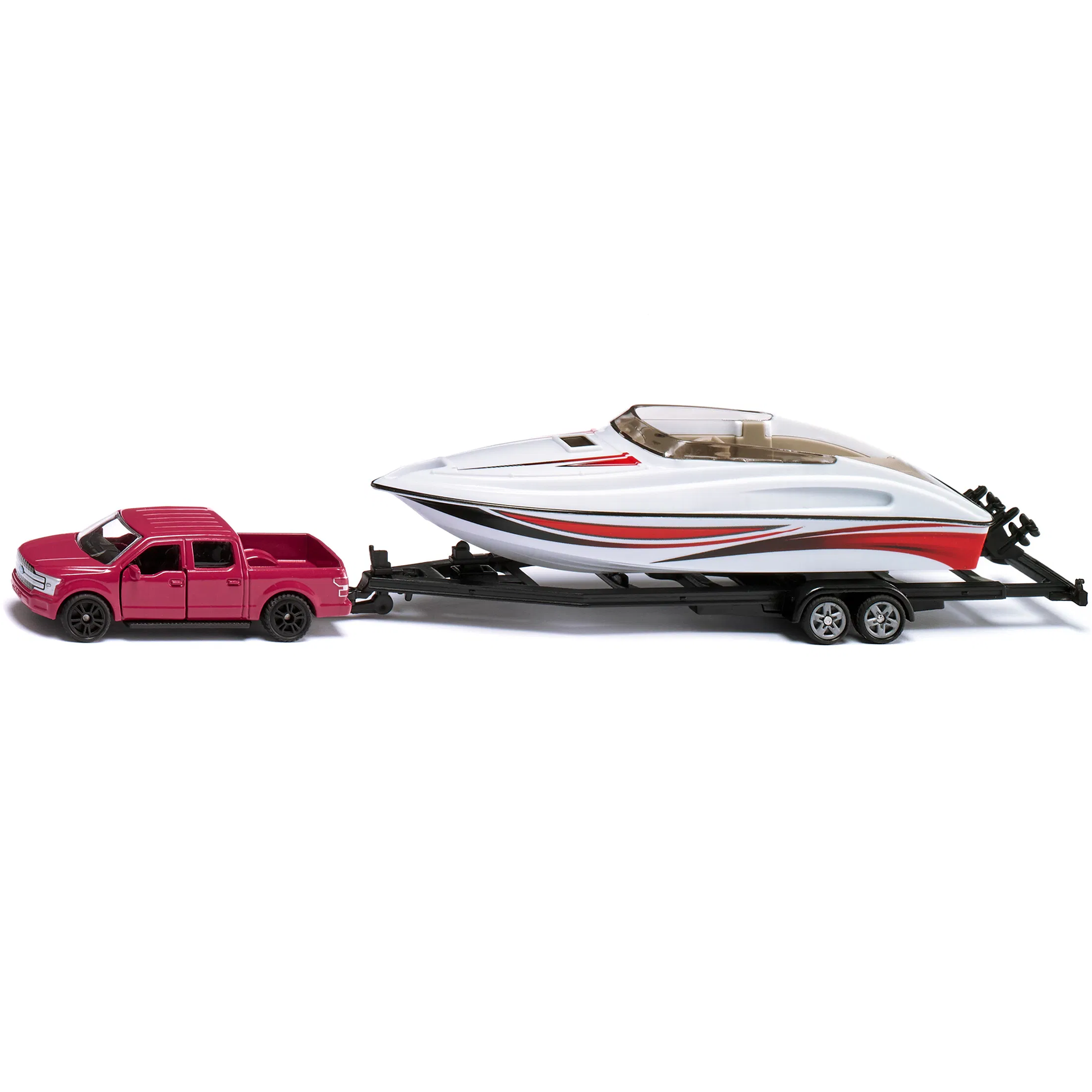 SIKU 1:50 2568 Ford F-150 with Motorboat - Toyworld NZ