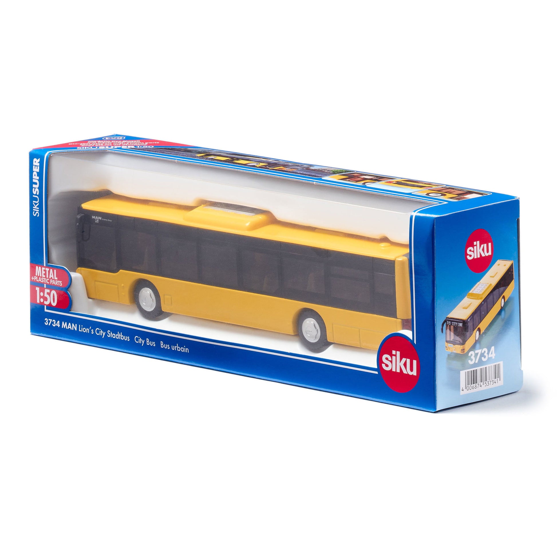 SIKU 1:50 3734 MAN Lion's City Bus - Toyworld NZ