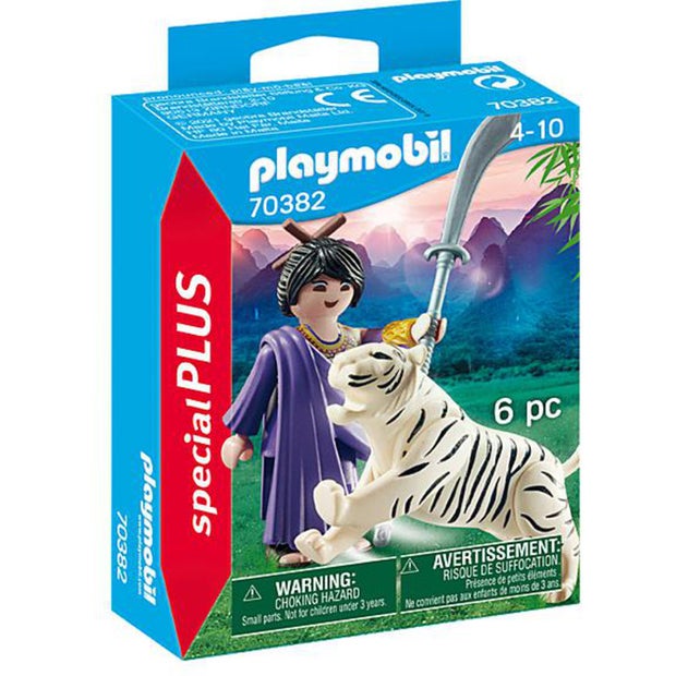 Playmobil 70382 Special Plus Fighter With Tiger