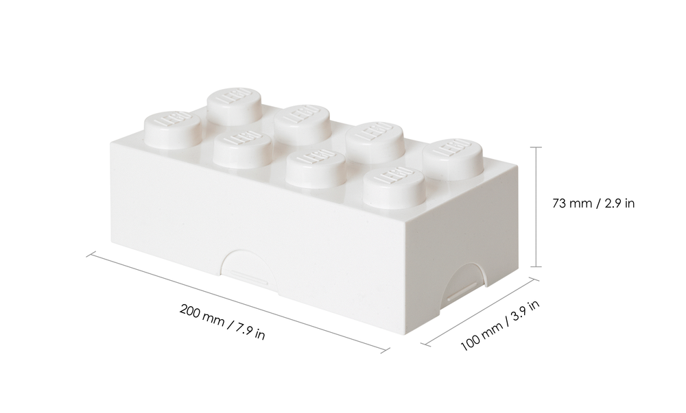 LEGO Classic Box 8 Knob White