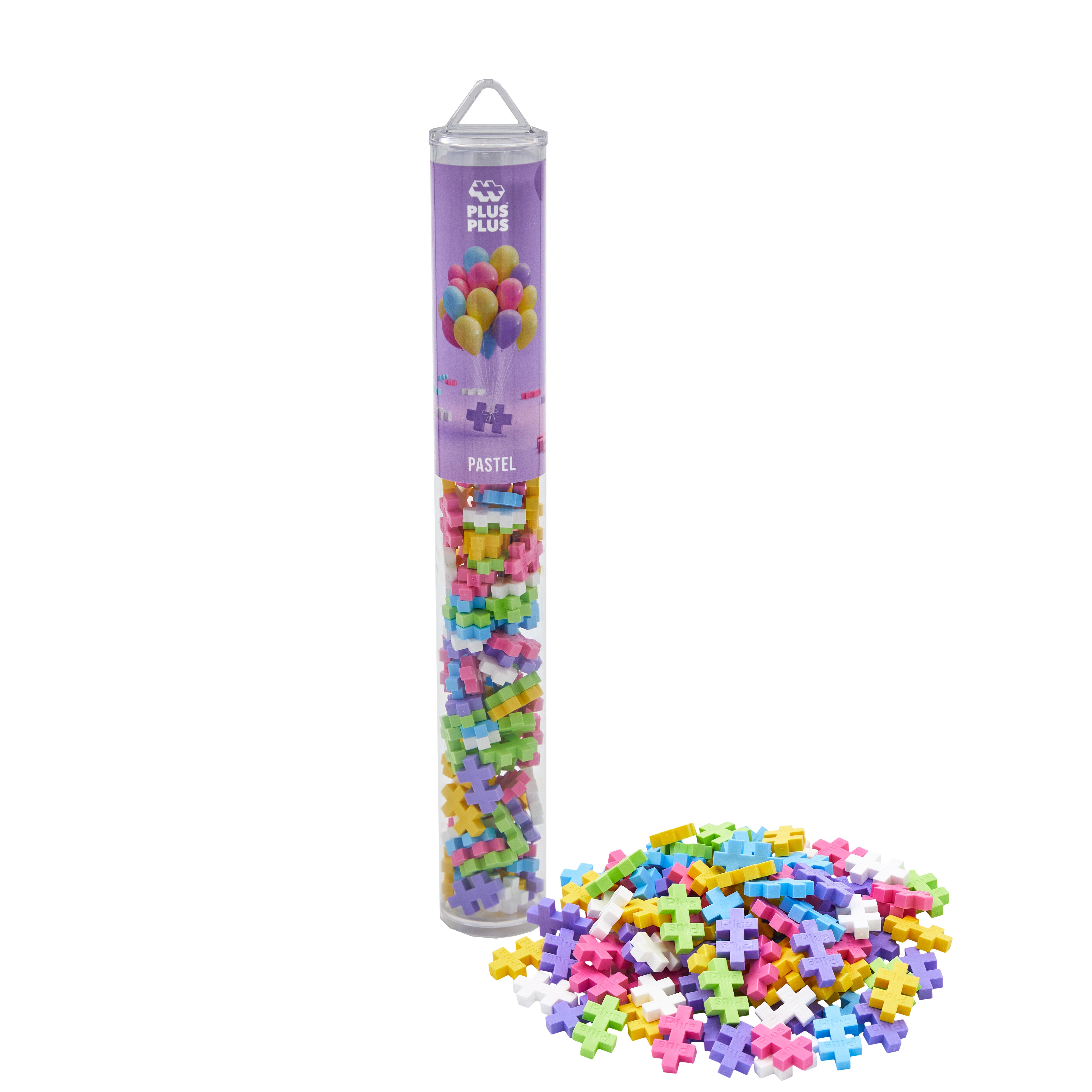 Plus Plus Pastel Mix - 100Pc Tube