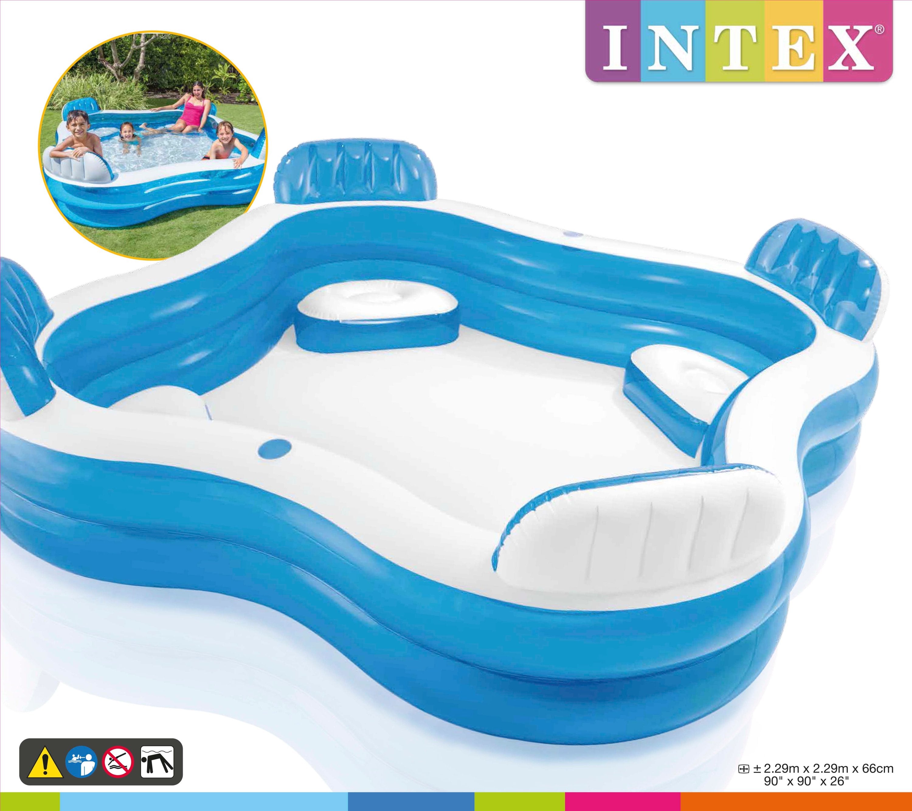 Intex Swim Centre Family Lounge Pool
