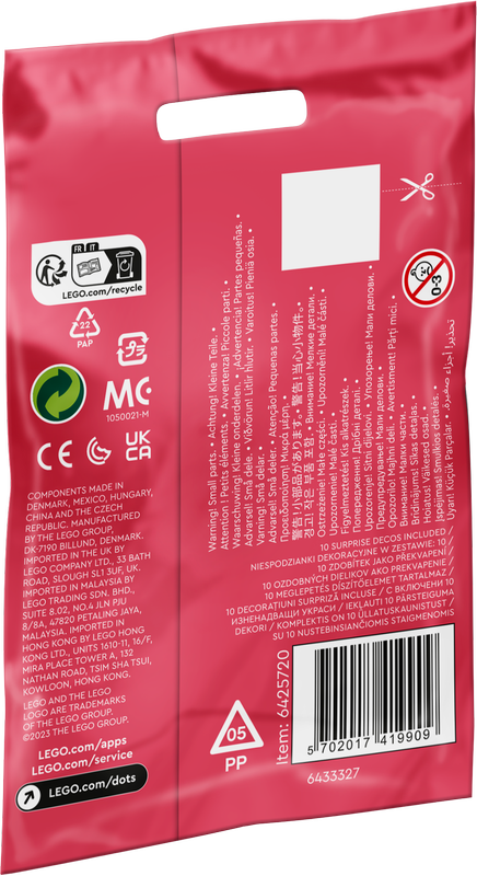 LEGO 41803 Dots Extra Dots Series 8 Glitter And Shine