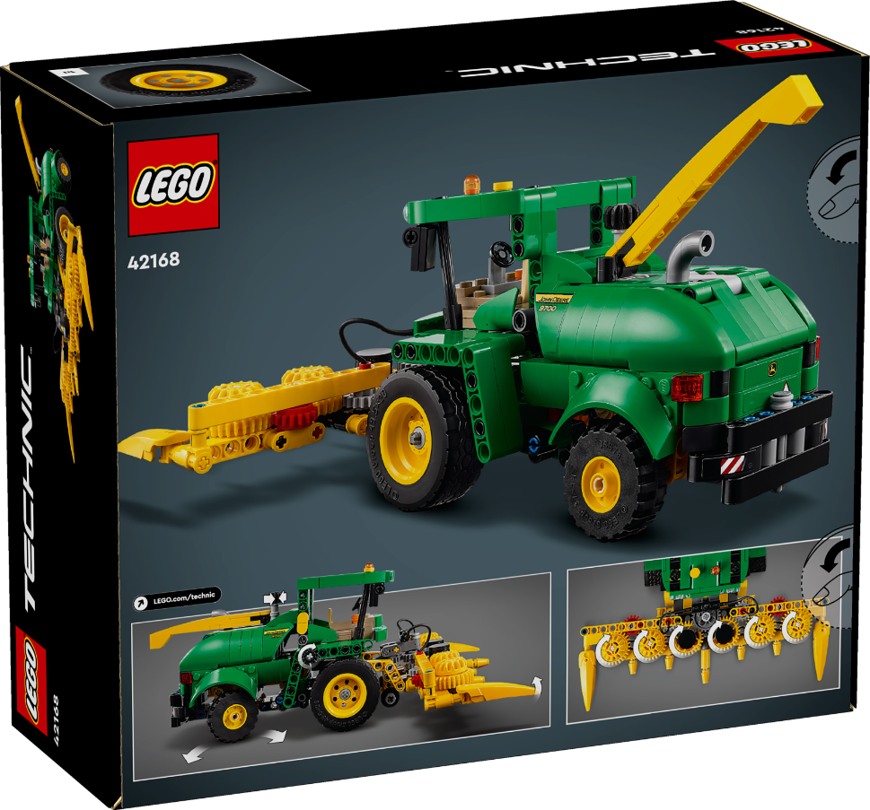 LEGO 42168 Technic John Deere 9700 Forage Harvester – Toyworld NZ