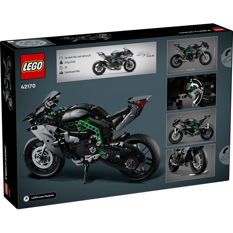LEGO 42170 Technic Kawasaki Ninja H2R Motorcycle