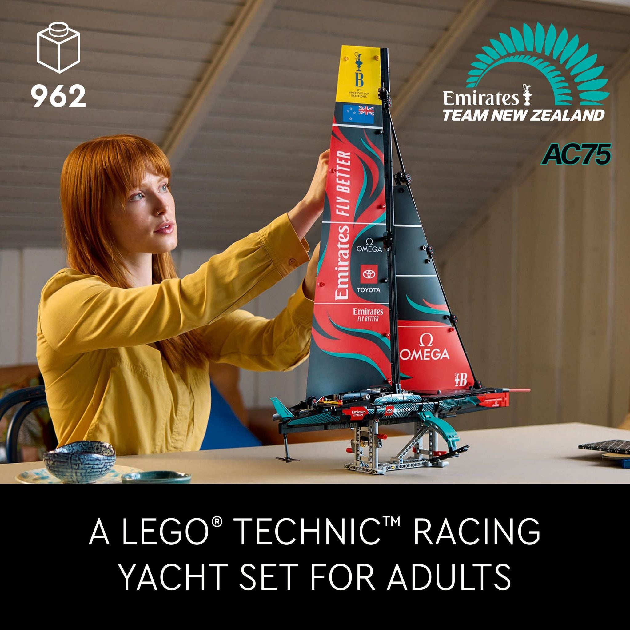 LEGO 42174 Technic Emirates Team New Zealand AC75 Yacht – Toyworld NZ