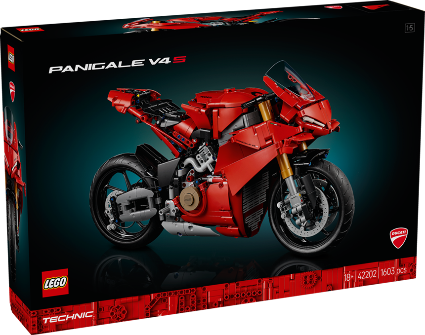 LEGO 42202 Technic Ducati Panigale V4 S Motorcycle – Toyworld NZ