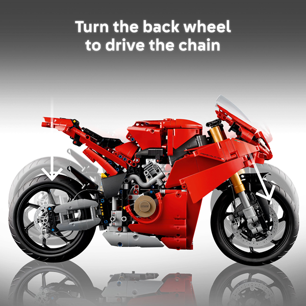 LEGO 42202 Technic Ducati Panigale V4 S Motorcycle – Toyworld NZ