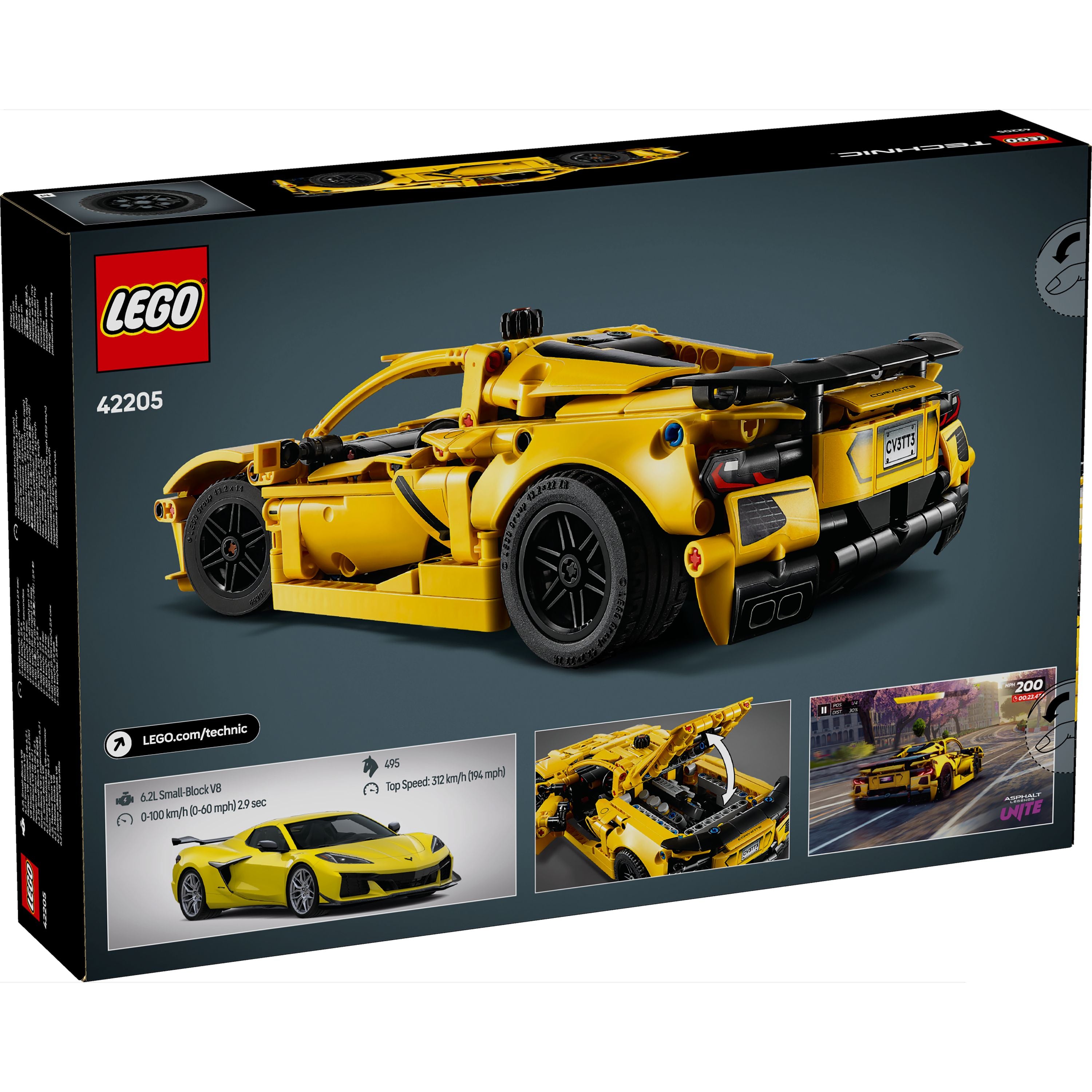 LEGO 42205 Technic Chevrolet Corvette Stingray