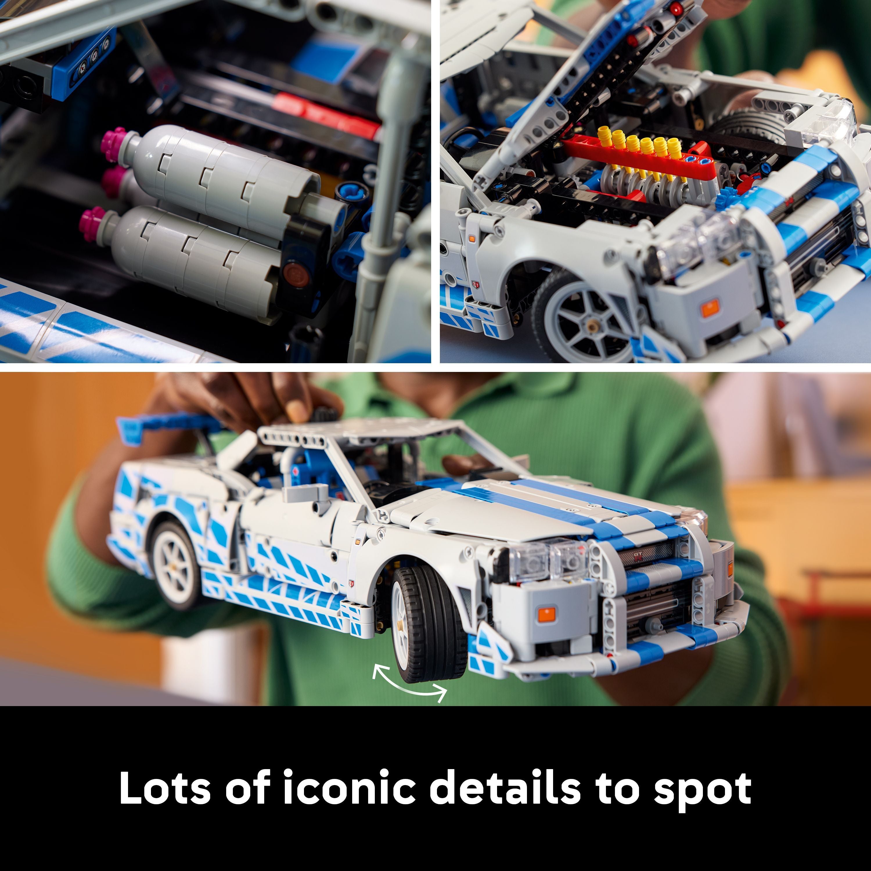 LEGO 42210 Technic 2 Fast 2 Furious Nissan Skyline GT-R (R34) Car