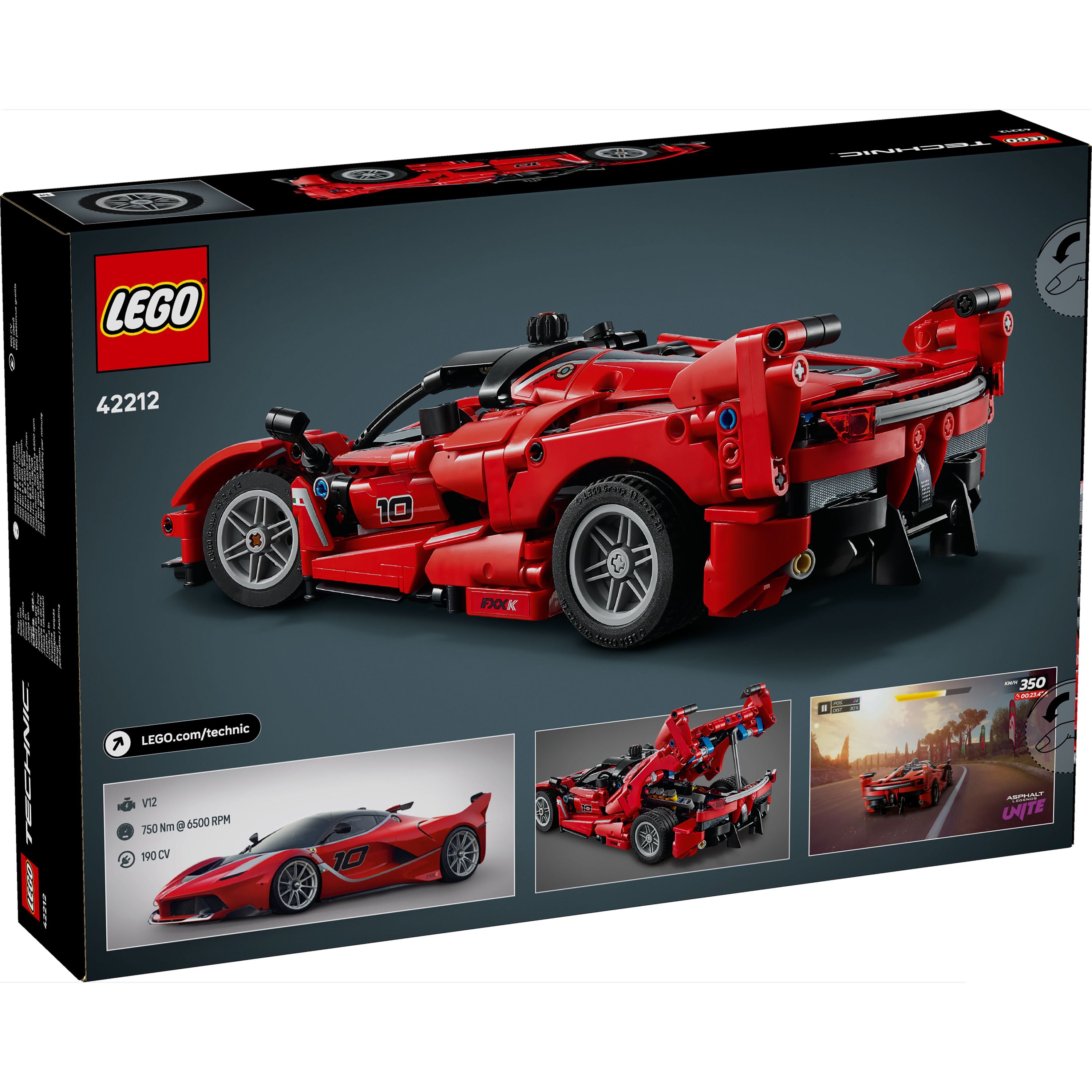 LEGO 42212 Technic Ferrari FXX K