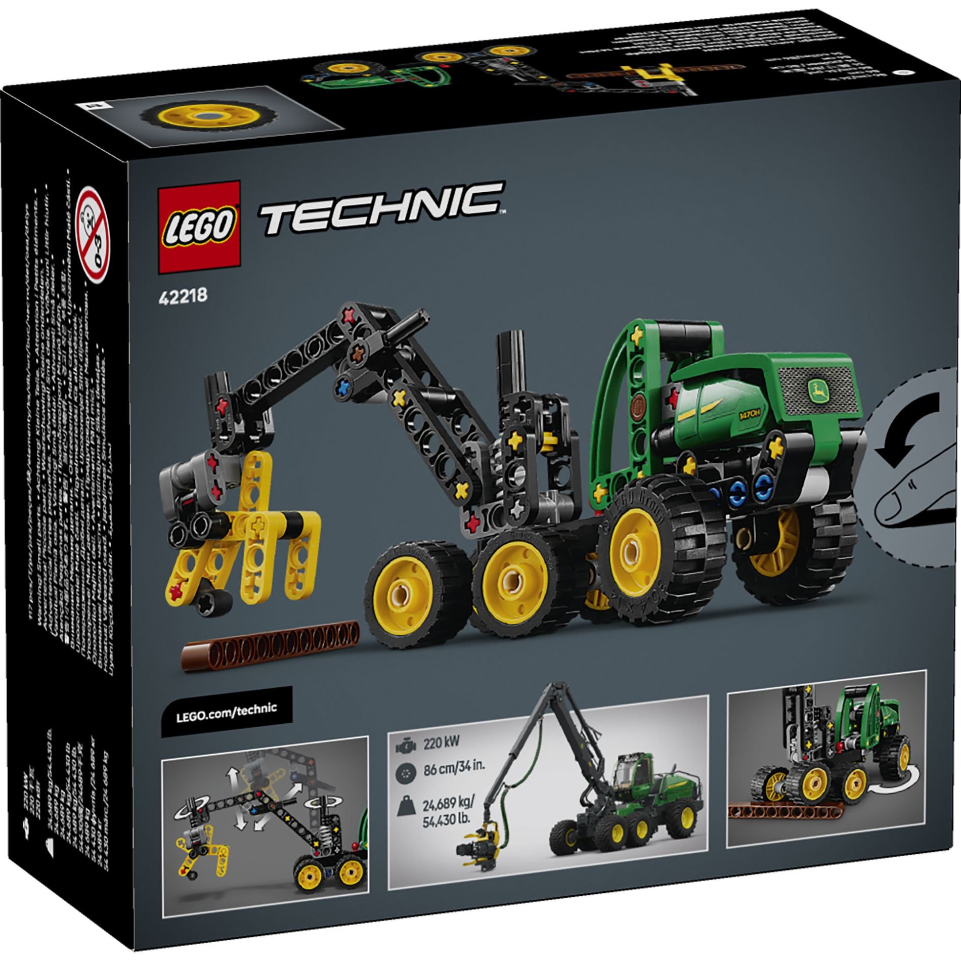 LEGO 42218 Technic John Deere 1470H Wheeled Harvester