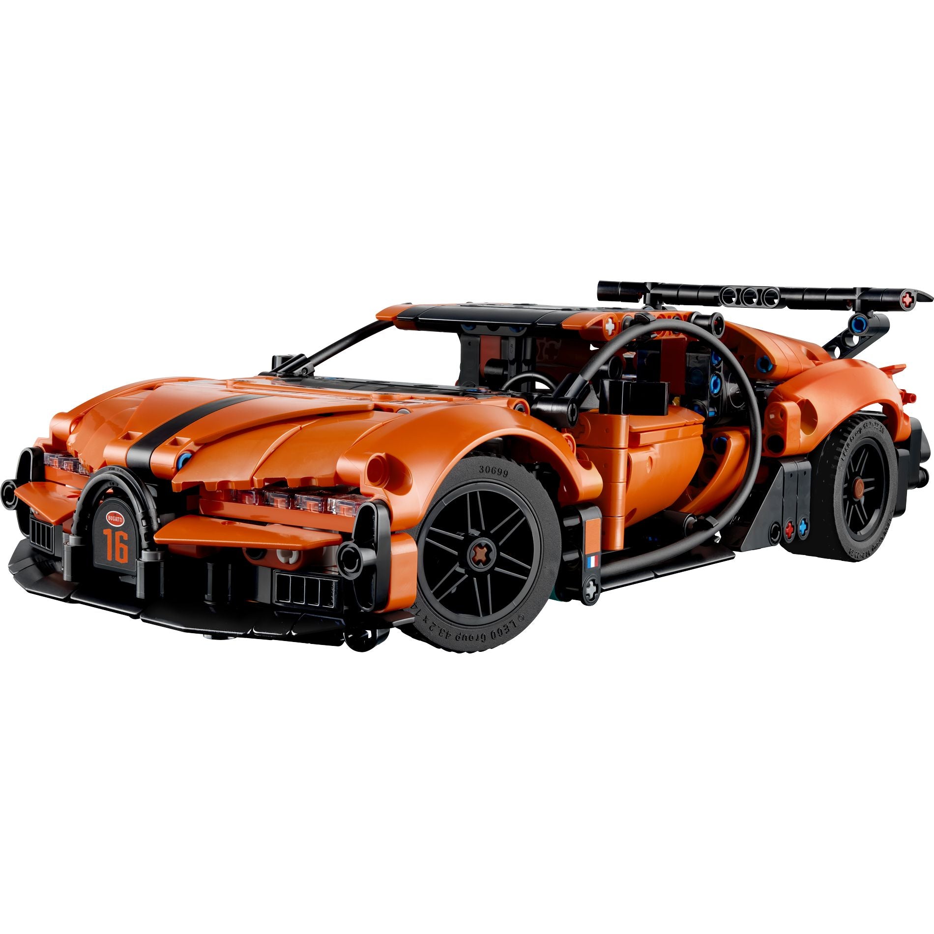 LEGO 42222 Technic Bugatti Chiron Pur Sport Hypercar