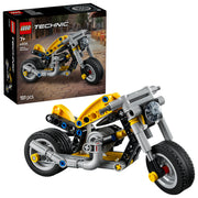 LEGO 42225 Technic Yellow Motorcycle - Toyworld NZ